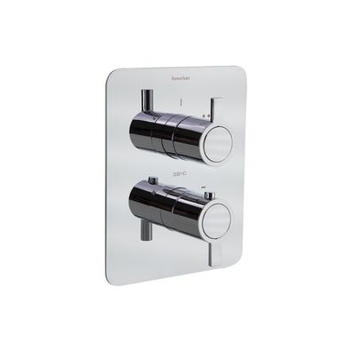 Ramon Soler Drako Unterputz Thermostat Brausebatterie mit 2 Wege-Umsteller integriert
