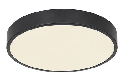Globo Lucena LED Deckenleuchte schwarz matt dimmbar 22x2,6cm