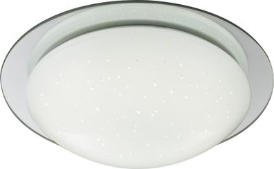 Globo Step Up LED Deckenleuchte weiß, opal 30x9cm
