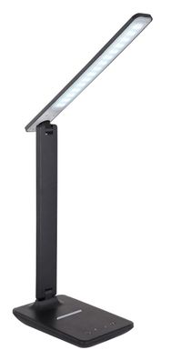 Globo Bulla LED Tischleuchte schwarz, opal mit Touchdimmer 28,5x11,5x56,5cm