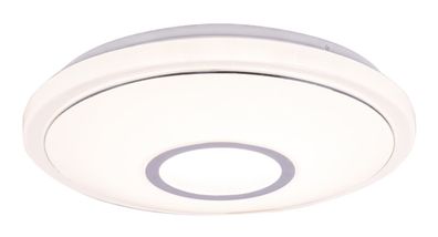 Globo Connor Smart Home LED Deckenleuchte weiß, opal Tuya App Steuerbar 40x6,5cm