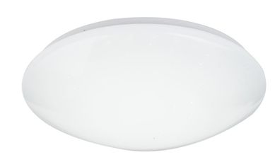 Globo Atreju I LED Deckenleuchte weiß, opal mit Fernbedienung 39x11cm