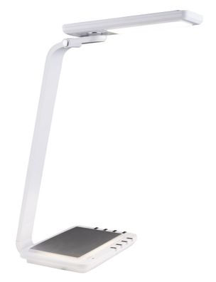 Globo Hekla LED Tischleuchte weiß mit Touchdimmer 48x21,8x68cm