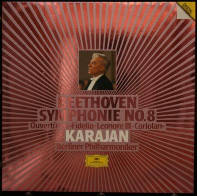 Deutsche Grammophon 415 507-1 - Beethoven : Symphonie No. 8 Ouvertüren Fidelo -