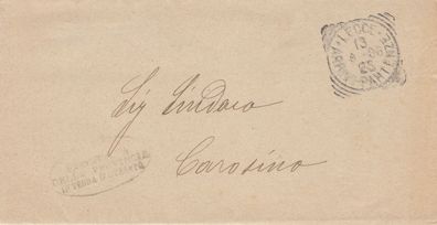 Italien Vorphilabrief aus dem Jahr 1825 von Lecce nach Conodino