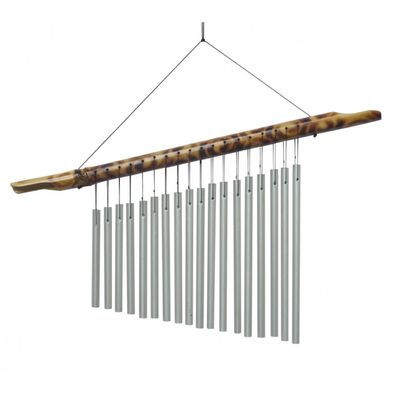 Klangspiel FLUTE BURNT BAMBOO Bambus-Aluminium 40 x 55 cm Windspiel
