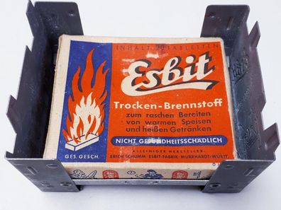 Frühe Bundeswehr Esbit Klappkocher