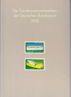 Die Sonderpostwertzeichen der Deutschen Post Jahrbuch 1978 - komplett
