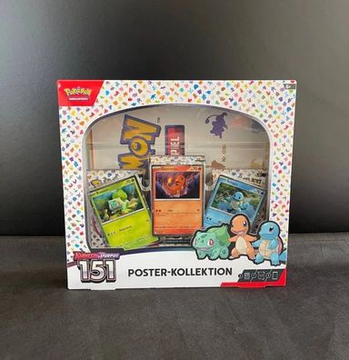 Pokémon 151 Karmesin & Purpur 03.5 Poster Box Deutsch