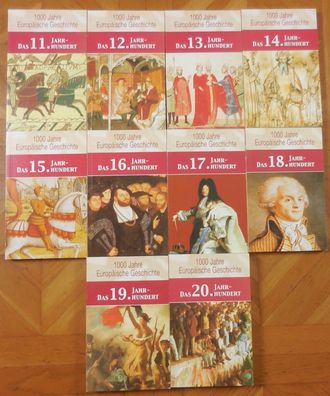 1000 Jahre Europäische Geschichte. 11. bis 20. Jahrhundert. 10 Bände