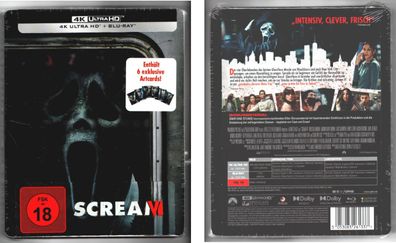 Scream 6 - 4K Ultra HD + Bluray Steelbook Edition - OVP