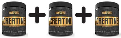3 x Creatine - Core Series - 300g