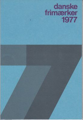 Danske frimaerker Jahrbuch 1977 * * postfrisch - Dänemark