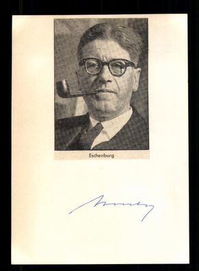 Theodor Eschenburg 1904-99 Richter Staatsgerichtshof Baden Württenberg#BC 203536