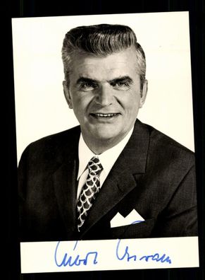 Albert Osswald 1919-1996 Ministerpräsident Hessen 1969-1976 Signiert # BC 203609