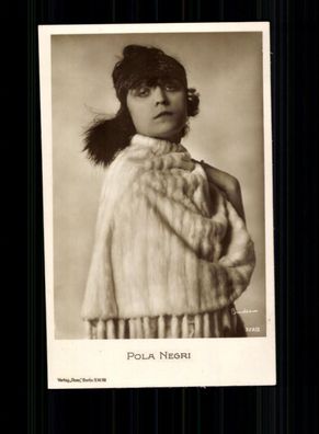 Pola Negri ROSS Verlag Karte Nr. 322/2 ohne Unterschrift # BC 205252