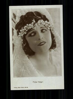 Pola Negri ROSS Verlag Karte Nr. 938/1 ohne Unterschrift # BC 205253