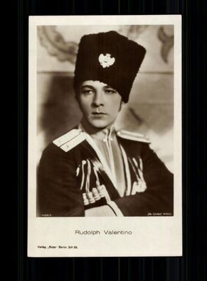 Rudolph Valentino ROSS Verlag Karte Nr. 1168/1 ohne Unterschrift # BC 205314