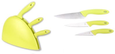 MesserSet FORCA SLIDE 4Teiliges Messer Set Küchenmesser Chefmesser Allzweck. NEU OVP