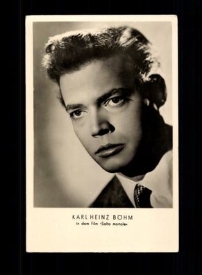 Karl Heinz Böhm VEB Verlag DDR Autogrammkarte ohne Unterschrift # BC 205689