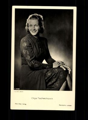 Olga Tschechowa Film Foto Verlag Karte Nr. A 3436/2 ohne Unterschrift # BC205963