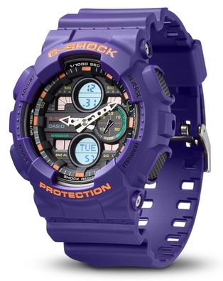 G-Shock Uhr GA-140-6AER Casio Armbanduhr lila