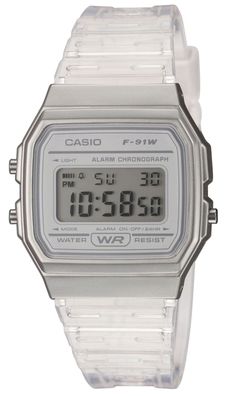 Casio Digitaluhr F-91WS-7EF Casio Collection Uhr Armbanduhr