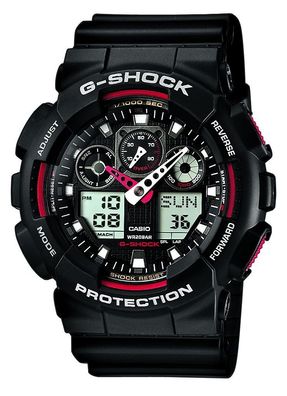 G-Shock Uhr Oversized Uhr GA-100-1A4ER Casio Uhr