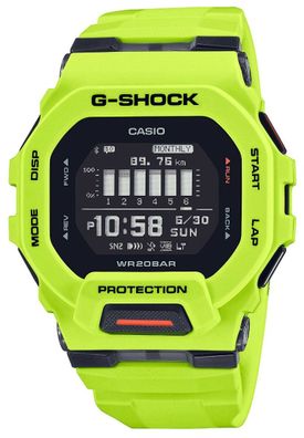 Casio G-Shock Watch G-Squad Armbanduhr GBD-200-9ER neongrün