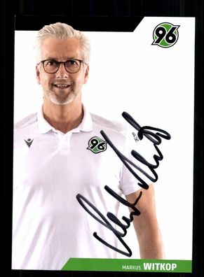 Marcus Witkop Autogrammkarte Hannover 96 2023-24 Original Signiert