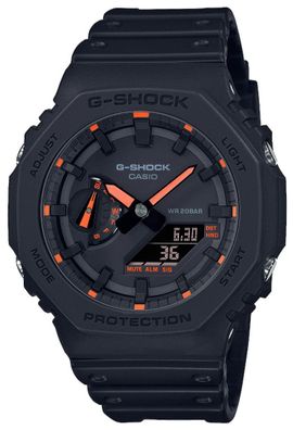G-Shock Uhr GA-2100-1A4ER Casio Armbanduhr analog digital