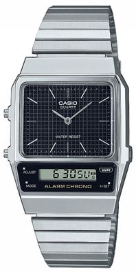 Casio Uhr Vintage Armbanduhr AQ-800E-1AEF AnaDigi Uhr