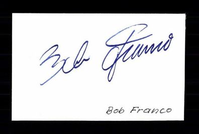 Bob Franco Original Signiert # BC 206558
