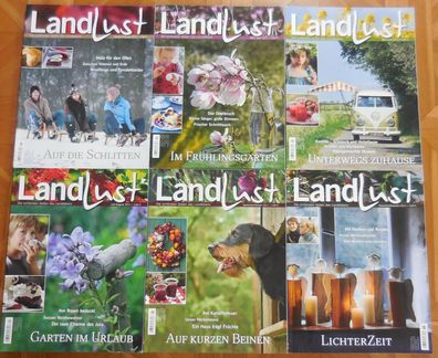 6 Hefte Landlust kompletter Jahrgang 2011 (eb116)