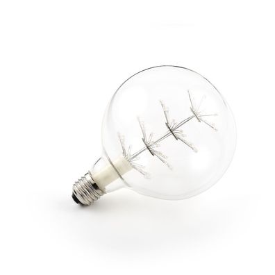 Konstsmide LED Leuchtmittel Globe warm weiß, Schneeflocken