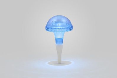 Konstsmide Assisi Pilz Solar LED Leuchte blau