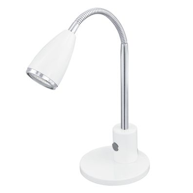 EGLO FOX LED Schreibtischleuchte GU10 weiss, chrom