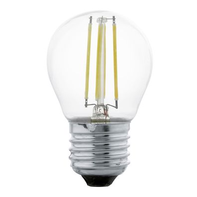 EGLO E27 LED Leuchtmittel 4W 350lm 2700K G45 Filament Tropfen