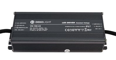 Deko Light LED Netzgerät IP67 CV V6-150-24 150W 24V DC