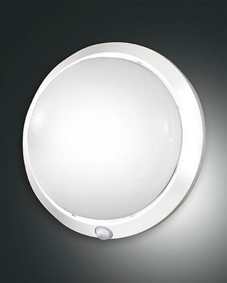 Fabas Luce Armilla Deckenleuchte weiss, IP44, E27