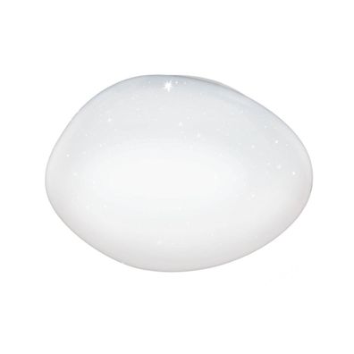 EGLO Sileras-a LED Deckenleuchte weiß 3300lm 60x8,5cm mit Fernbedienung
