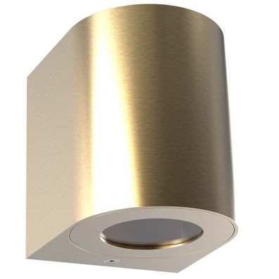 LED Wandaußenleuchte up down Messing Nordlux Canto 2 2x a 6W 500lm 3000K