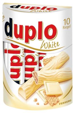 Ferrero Duplo White - 10 Schokoriegel -