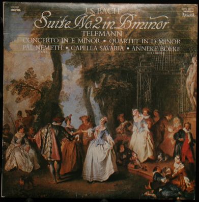 Hungaroton SLPD 12779 - Suite No. 2 In B Minor / Concerto In E Minor / Quartet I