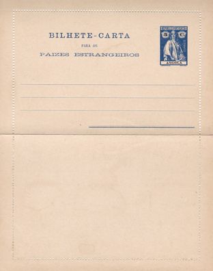 Angola alter Kartenbrief Bilhete Carta Paizes Estrangeiros