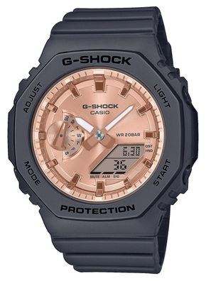 Casio G-Shock Classic Ana-Digi Armbanduhr Grau/ Roséfarben GMA-S2100MD-1AER