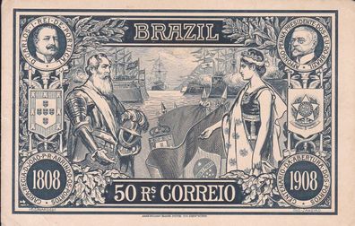 Brasilien alte Postkarte 1908