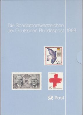 Die Sonderpostwertzeichen der Deutschen Post Jahrbuch 1988 - komplett