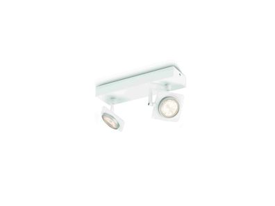Philips myLiving LED Spot Millennium 2flg. 531923116, 1000lm, weiss
