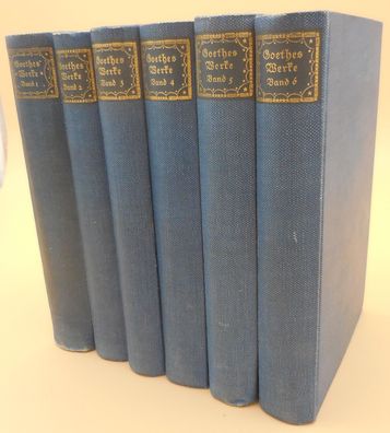 Goethes Werke in 6 Bänden